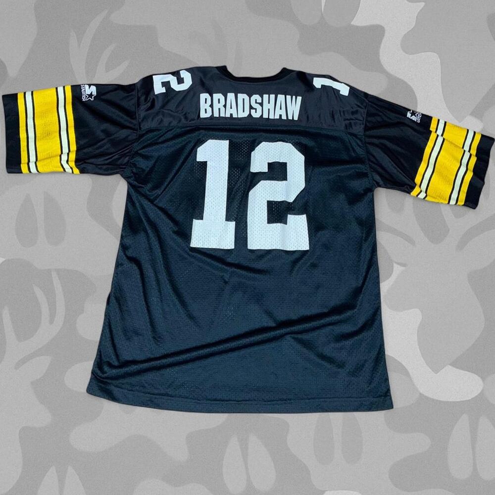 Vintage 1995 Terry Bradshaw Pittsburgh Steelers Jersey Size XL